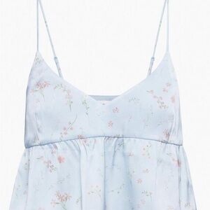 Floral Spaghetti Strap Top